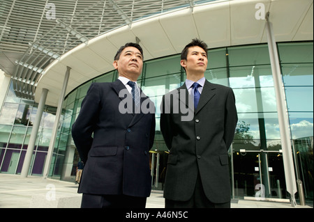 Deux hommes d'Asie Banque D'Images