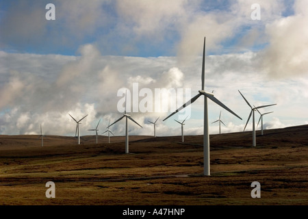 L'énergie éolienne à turbines éoliennes Farr, Inverness, Scotland UK Banque D'Images