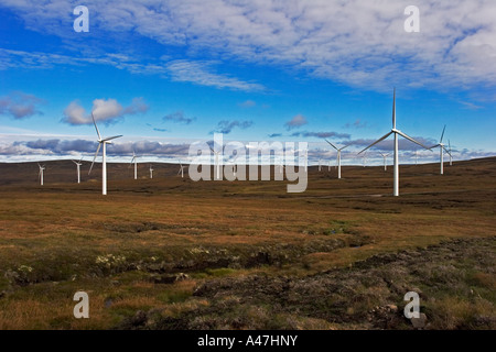 L'énergie éolienne à turbines éoliennes Farr, Inverness, Scotland UK Banque D'Images