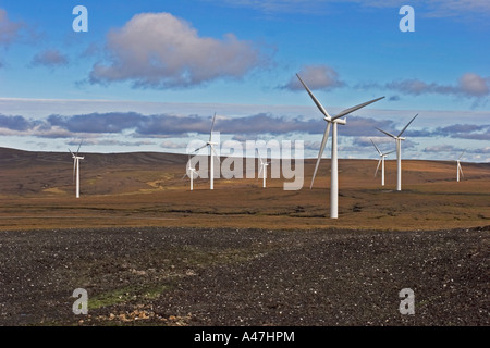 L'énergie éolienne à turbines éoliennes Farr, Inverness, Scotland UK Banque D'Images