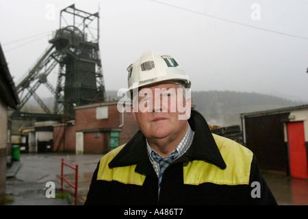 Tyrone O Sullivan, chef de la Tower Colliery Hirwaun, Nouvelle-Galles du Sud Banque D'Images