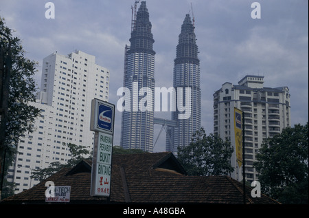 La tour de Kuala Lumpur, en Malaisie, 1242 Banque D'Images