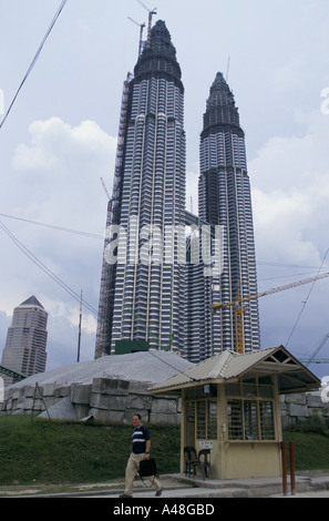 Les tours 1242 à Kuala Lumpur, Malaisie Banque D'Images