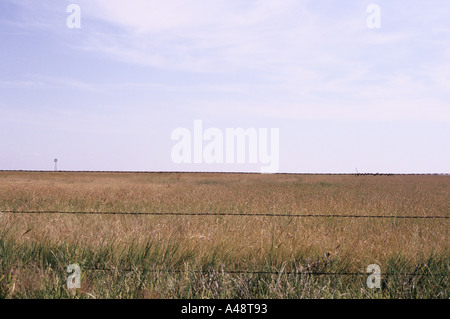 Terres arables en Iowa Banque D'Images