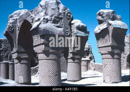 J'ai pas de Gumbad Masjid mosquée de neuf dômes Balkh Afghanistan Banque D'Images