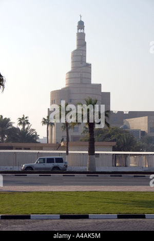 La Grande mosquée de Doha Qatar Banque D'Images