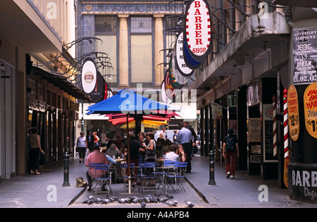 Inner city cafe, Melbourne Banque D'Images