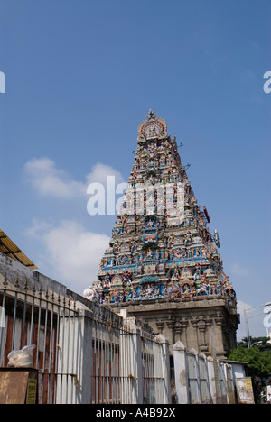 Image de Temple Kapaleeswarar à Chennai Inde Banque D'Images