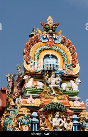 Image de Temple Kapaleeswarar à Chennai Inde Banque D'Images