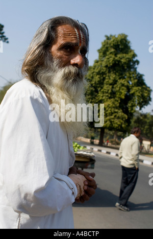 Image de saint homme indien à Jaipur Banque D'Images