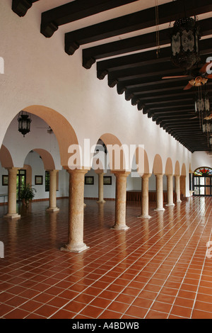 L'intérieurapt Hacienda Teya Yucatan Mexique Banque D'Images