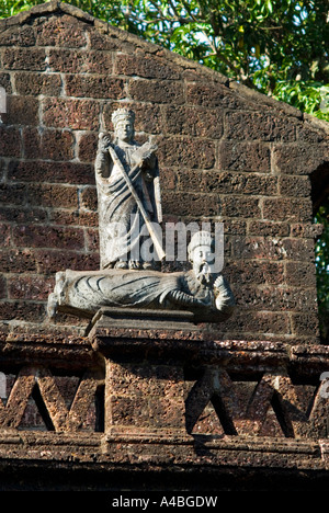 Image de l'arche de la vice-rois ou vice-rois Arch à Old Goa Banque D'Images