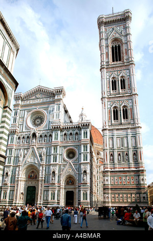 Italie Florenz Blick auf den Dom, Italie Florence vue de la coupole Banque D'Images