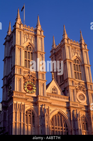 L'Abbaye de Westminster London England UK Banque D'Images