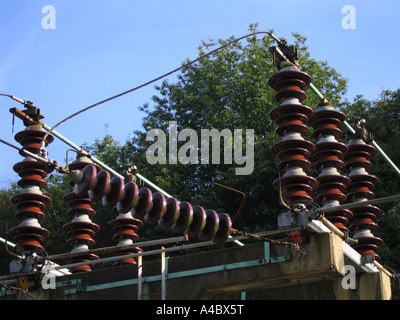 Sous-station d'électricité Orpington Bromley London UK Banque D'Images