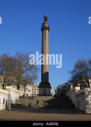 Duc de York Colonne s Waterloo Place Ville de Westminster London UK Banque D'Images