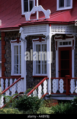 Ile d Orleans Province de Québec Canada Banque D'Images
