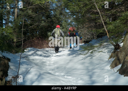 Mount Tom State Reservation Holyoke Massachusetts USA Metacomet Monadnock- M- M Trail Banque D'Images