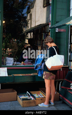 France Paris Quartier Latin Rive gauche et Shakespeare Librairie Co Europe Banque D'Images