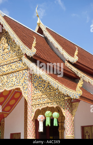 Wat Chai Pra Kait Chiang Mai Thailand Banque D'Images