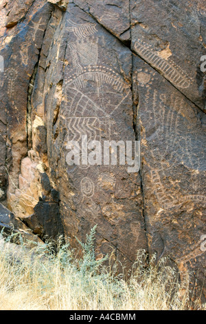 Parowan gap pétroglyphes, Utah