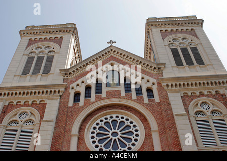 Cathédrale de l'Assomption à Bangkok en Thaïlande Banque D'Images