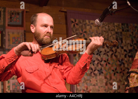 Musiciens cajuns, Lafayette, Louisiane. Banque D'Images