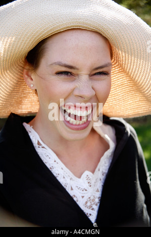 Portrait de jeune femme Banque D'Images