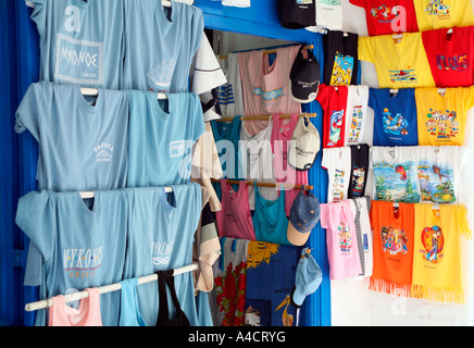 Tee shirts exposés à la vente Banque D'Images