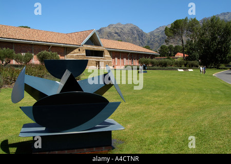 Graham Beck Franschhoek Cave Western Cape Afrique du Sud un état de l'art dans le domaine de la Vallée de Franschhoek. Sculpture Banque D'Images