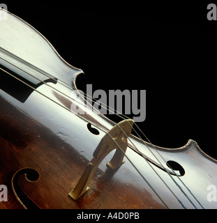 Violoncelle close up 1 Banque D'Images