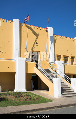 Antiguo Cuartel Moncada Garrison et musée, Santiago de Cuba, Cuba. Attaqué par Castro 26 Juillet 1953 Banque D'Images