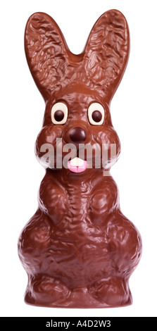 Lapin de Pâques en chocolat Banque D'Images