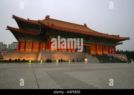 Opera House à Chiang Kaishek memorial Taipei Taiwan République de Chine Banque D'Images