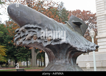 Submarine memorial, US Naval Academy, Annapolis, MD Banque D'Images