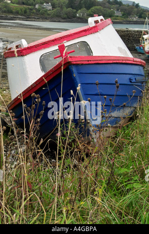 Bateau de pêche, Broadford, île de Skye, l'ouest des Highlands, Ecosse Banque D'Images