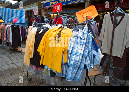 East End Petticoat Lane market London England UK Banque D'Images