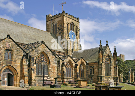 St Marys Parish Church Scarborough North Yorkshire UK Vue depuis SW Banque D'Images