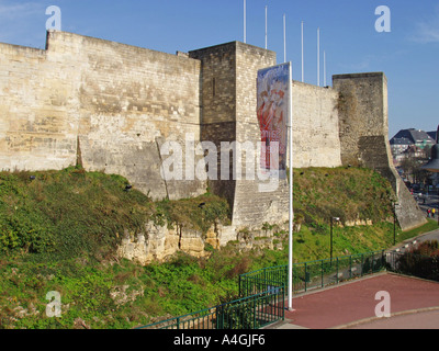 Les sites touristiques de Caen Calvados Normandie France Europe Banque D'Images