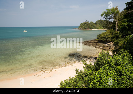 La Malaisie Kedah Langkawi Andaman Datai Bay Beach Resort Banque D'Images