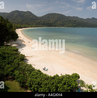 La Malaisie Kedah Langkawi Andaman Datai Bay Beach Resort Banque D'Images