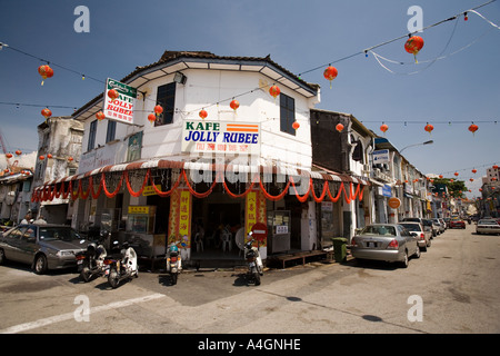 Georgetown Penang Malaisie Kedah Little India Jolly Rubee Cafe Banque D'Images