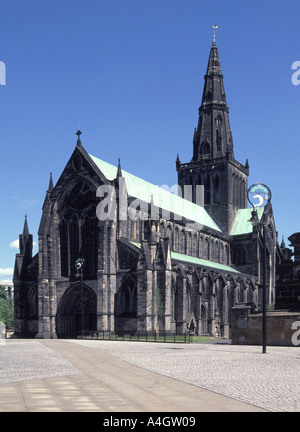 La cathédrale de Glasgow et de la Cité Banque D'Images