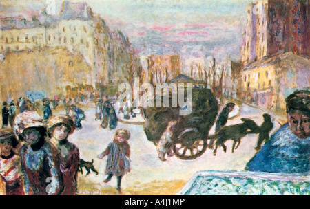 'Morning' à Paris, 1911. Artiste : Pierre Bonnard Banque D'Images
