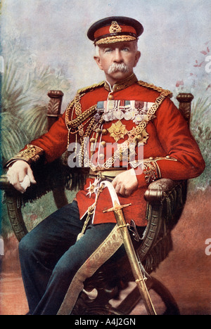 Sir Henry Evelyn Wood, l'anglais, le maréchal et récipiendaire de la Croix de Victoria, 1902.Artiste : Mayall Banque D'Images