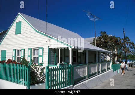 Abaco Bahamas abacos Green Turtle Cay Banque D'Images