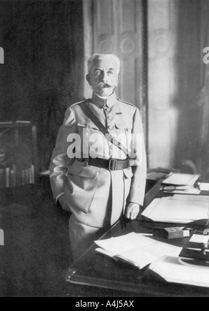 Hubert Lyautey, Français première guerre mondiale, général et ministre de la guerre, (1926). Artiste : Inconnu Banque D'Images
