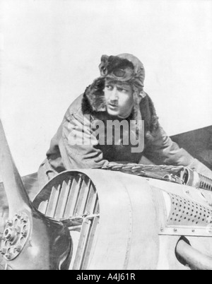 Georges Guynemer, l'as pilote français, 9 septembre 1917. Artiste : Inconnu Banque D'Images