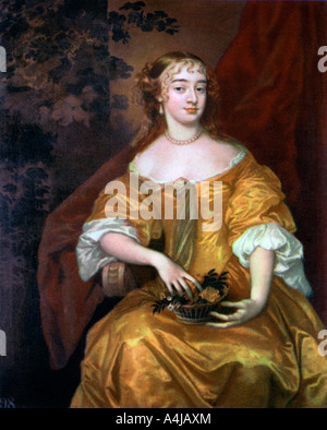 Margaret Brooke, Lady Denham, c1660s.Artiste : Peter Lely Banque D'Images