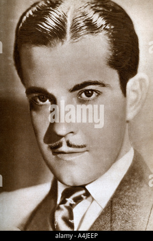 Ramón Novarro, acteur mexicain, 1933. Artiste : Inconnu Banque D'Images